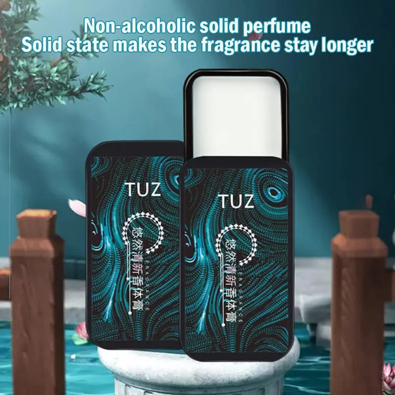 Tuz - Perfume sólido masculino de longa duração